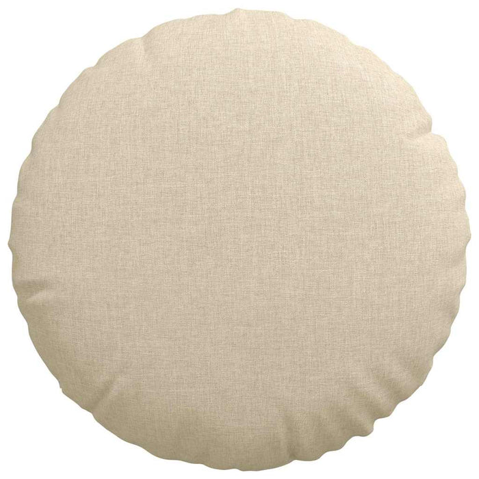 Perne de Șezut 2 pcs Crem Ø40 x 13 cm țesătură - WALTI WALTI