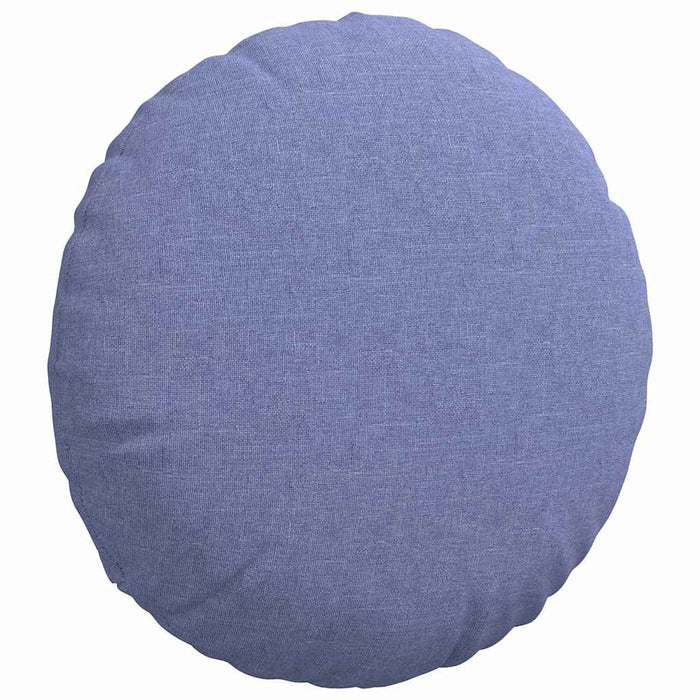 Perne de Șezut 2 pcs Albastru Jeans Ø40 x 13 cm țesătură - WALTI WALTI