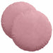 Perne de Șezut 2 pcs Roz Ø 40 x 13 cm Catifea - WALTI WALTI