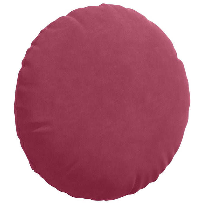 Perne de Șezut 2 pcs Roșu Vin Ø 40 x 13 cm Catifea - WALTI WALTI
