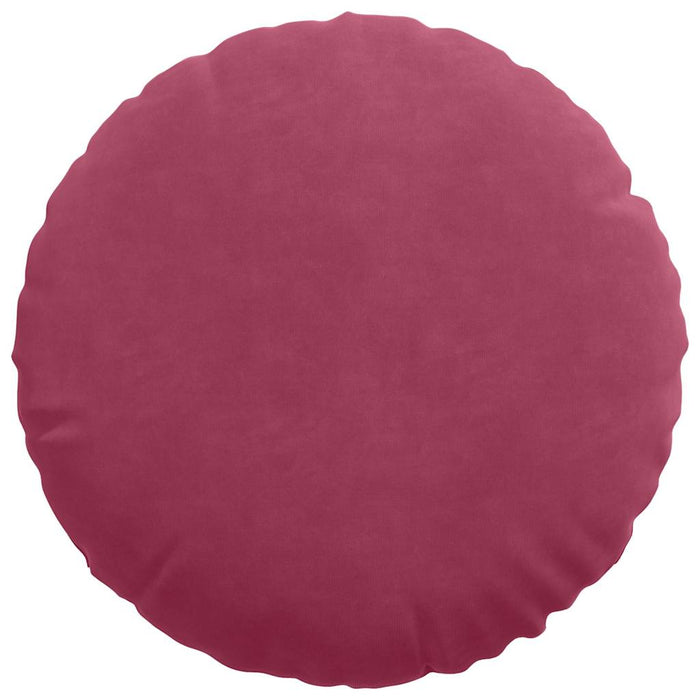 Perne de Șezut 2 pcs Roșu Vin Ø 40 x 13 cm Catifea - WALTI WALTI