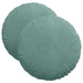 Perne de Șezut 2 pcs Verde Mării Ø 40 x 13 cm Catifea - WALTI WALTI