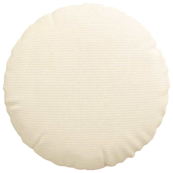 Perne de Șezut 2 pcs Crem Ø 40 cm Țesătură din corduroy - WALTI WALTI