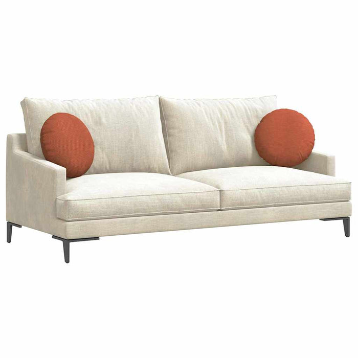 Perne de Șezut 2 pcs Roșu portocalie Ø 40 cm - WALTI WALTI