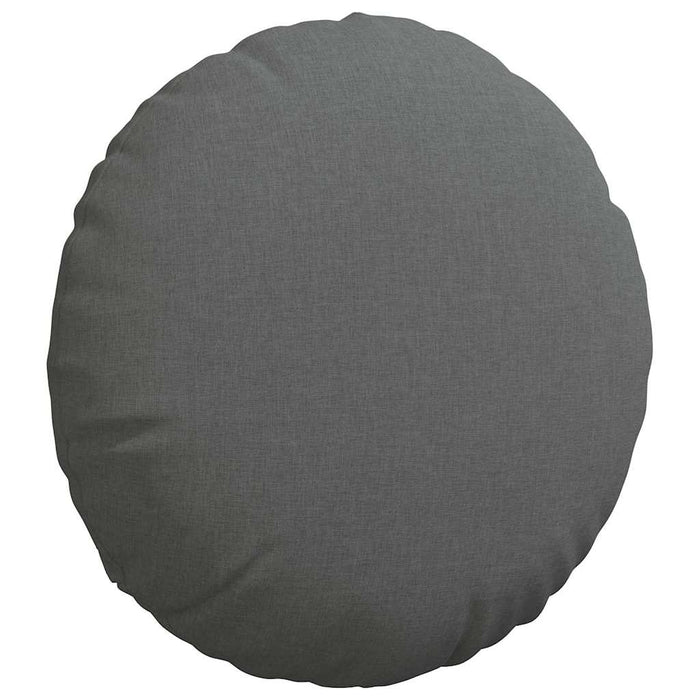Perne de Șezut 2 pcs Gri închis Ø50 x 19 cm țesătură - WALTI WALTI