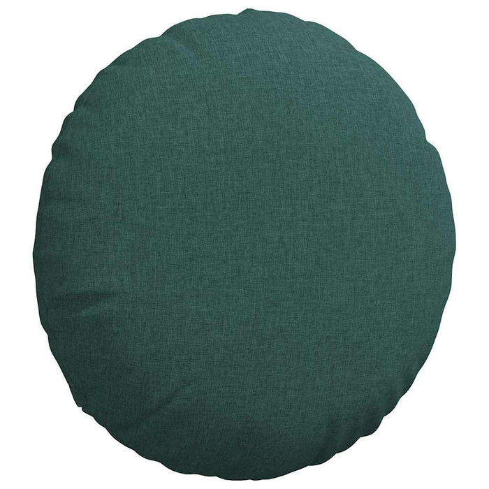 Perne de Șezut 2 pcs Verde închis Ø50 x 19 cm țesătură - WALTI WALTI
