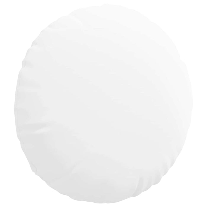 Perne de Șezut 2 pcs Alb Ø50 x 19 cm țesătură - WALTI WALTI