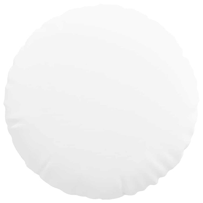Perne de Șezut 2 pcs Alb Ø50 x 19 cm țesătură - WALTI WALTI