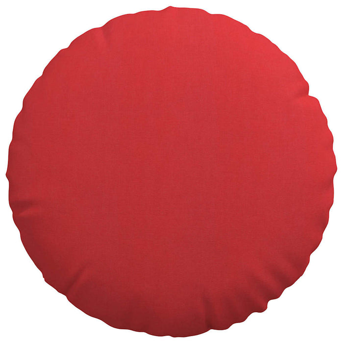 Perne de Șezut 2 pcs Roșu Ø50 x 19 cm țesătură - WALTI WALTI