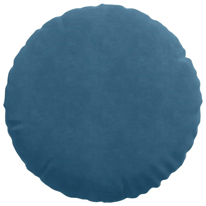 Perne de Șezut 2 pcs albastru Ø 40 x 13 cm Catifea - WALTI WALTI
