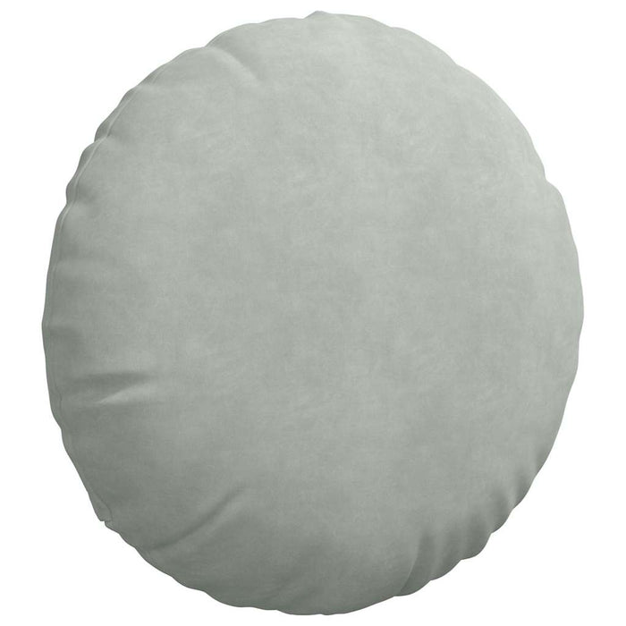 Perne de Șezut 2 pcs Gri deschis Ø 40 x 13 cm Catifea - WALTI WALTI