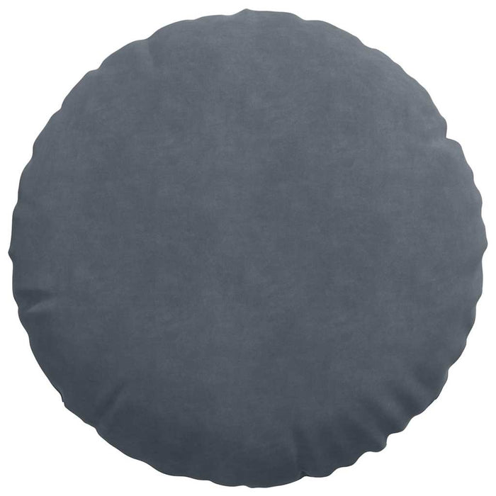 Perne de Șezut 2 pcs Gri închis Ø 40 x 13 cm Catifea - WALTI WALTI
