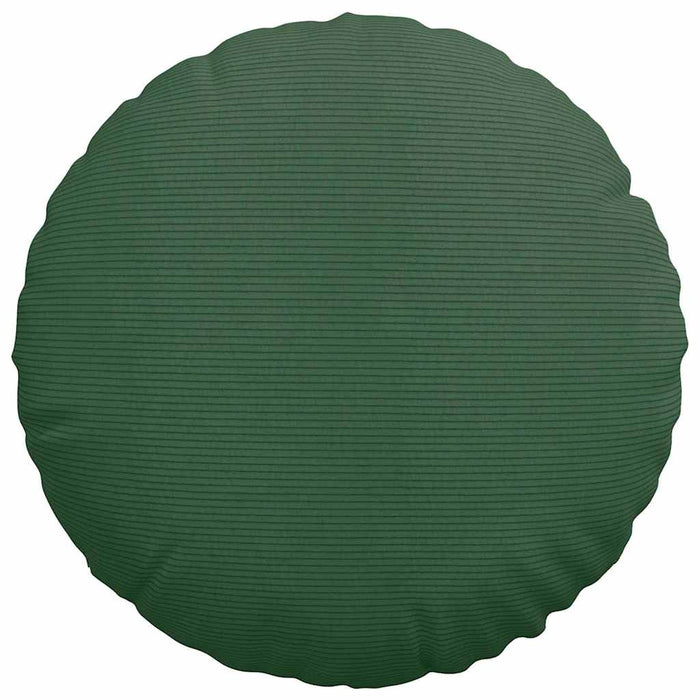 Perne de Șezut 2 pcs Verde închis Ø 50 cm Țesătură din corduroy - WALTI WALTI