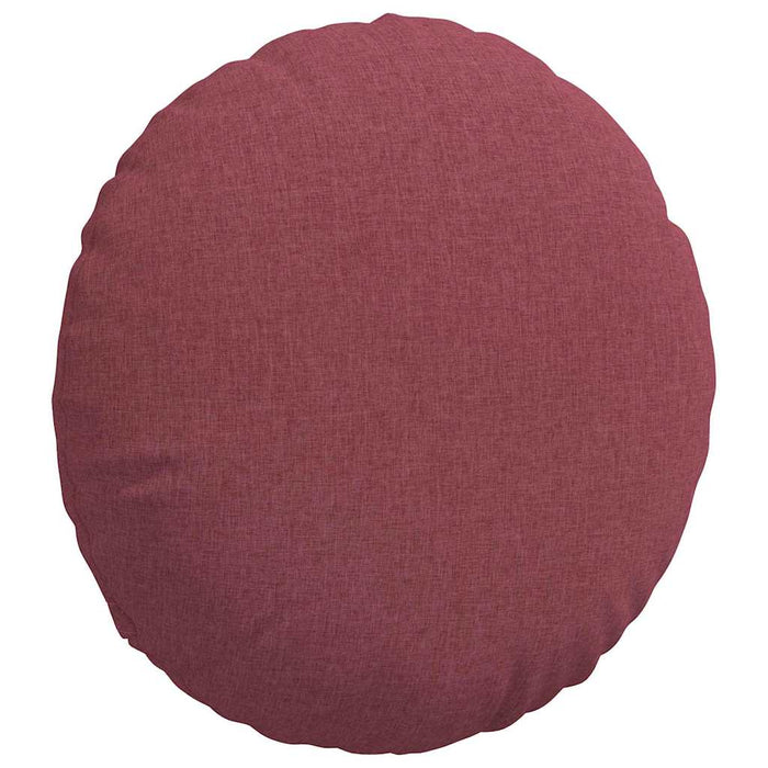 Perne de Șezut 2 pcs Roșu Vin Ø60 x 21 cm țesătură - WALTI WALTI