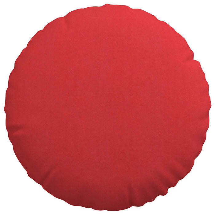 Perne de Șezut 2 pcs Roșu Ø60 x 21 cm țesătură - WALTI WALTI
