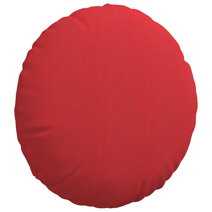 Perne de Șezut 2 pcs Roșu Ø80 x 29 cm țesătură - WALTI WALTI