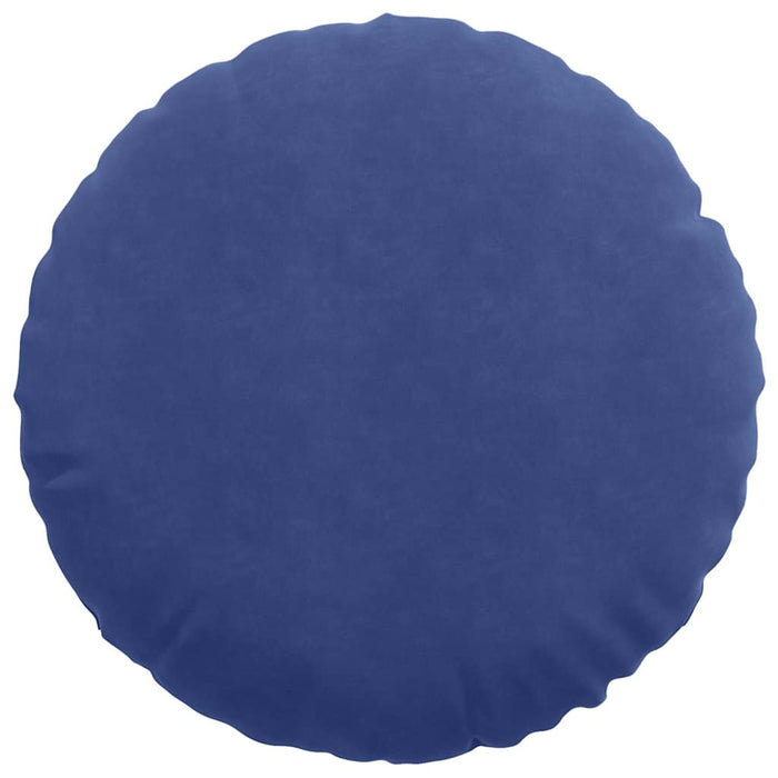 Perne de Șezut 2 pcs Albastru Poliție Ø 40 x 13 cm Catifea - WALTI WALTI