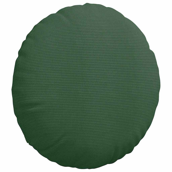Perne de Șezut 2 pcs Verde închis Ø 80 cm Țesătură din corduroy - WALTI WALTI
