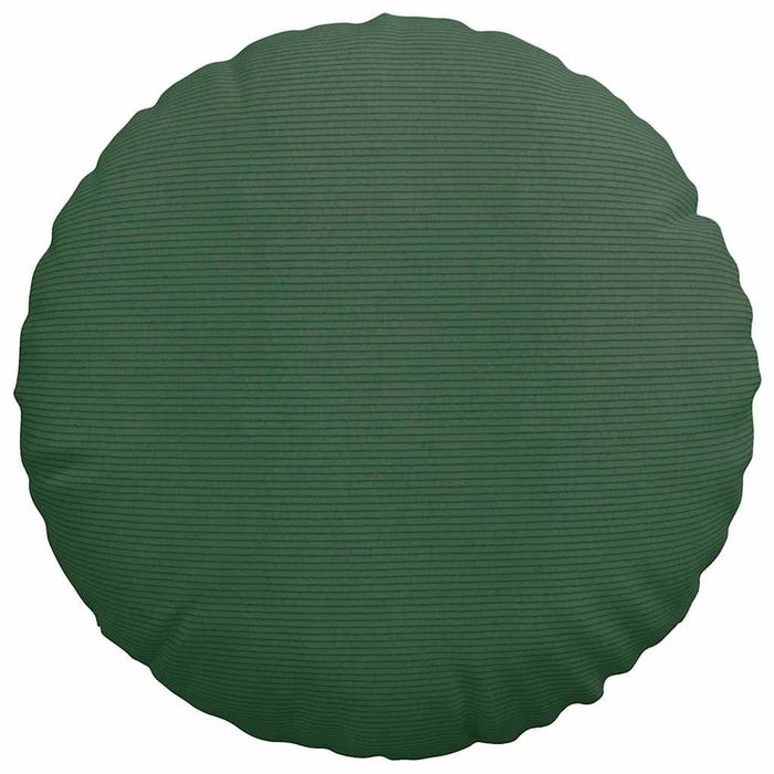 Perne de Șezut 2 pcs Verde închis Ø 80 cm Țesătură din corduroy - WALTI WALTI