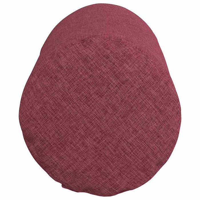 Perne Bolster 2 pcs Roșu Vin Ø 15 x 40 cm țesătură - WALTI WALTI