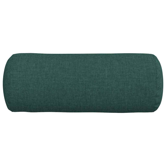 Perne Bolster 2 pcs Verde închis Ø 15 x 40 cm țesătură - WALTI WALTI