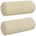 Perne Bolster 2 pcs Crem Ø 15 x 40 cm țesătură - WALTI WALTI