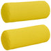 Perne Bolster 2 pcs Galben Deschis Ø 15 x 40 cm țesătură - WALTI WALTI