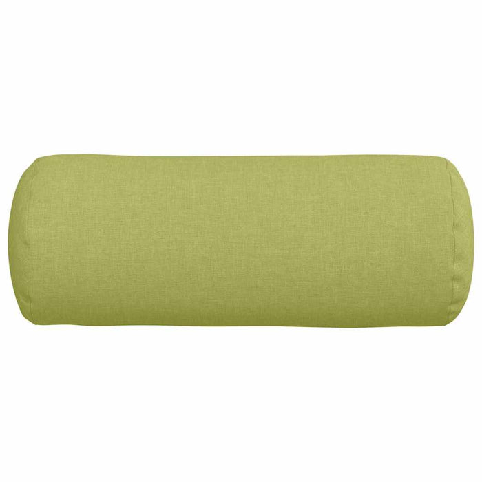 Perne Bolster 2 pcs Verde deschis Ø 15 x 40 cm țesătură - WALTI WALTI