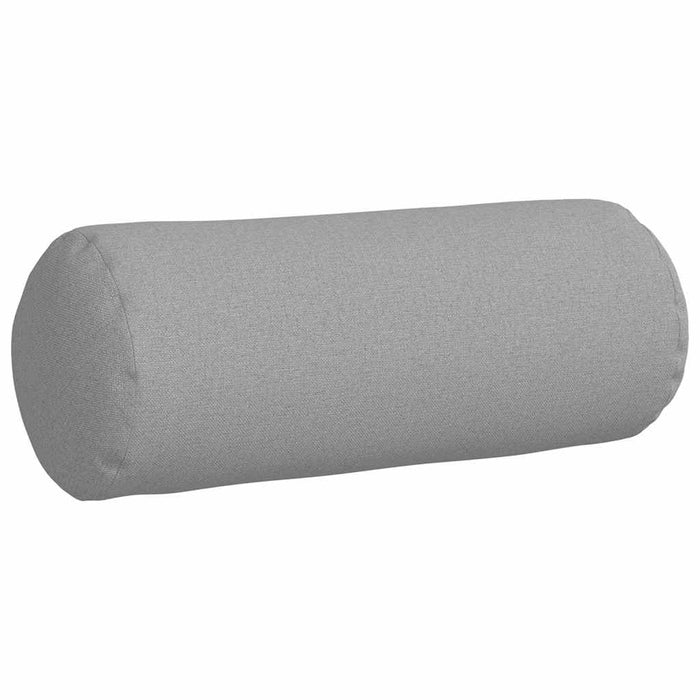 Perne Bolster 2 pcs Gri nori Ø 15 x 40 cm țesătură - WALTI WALTI