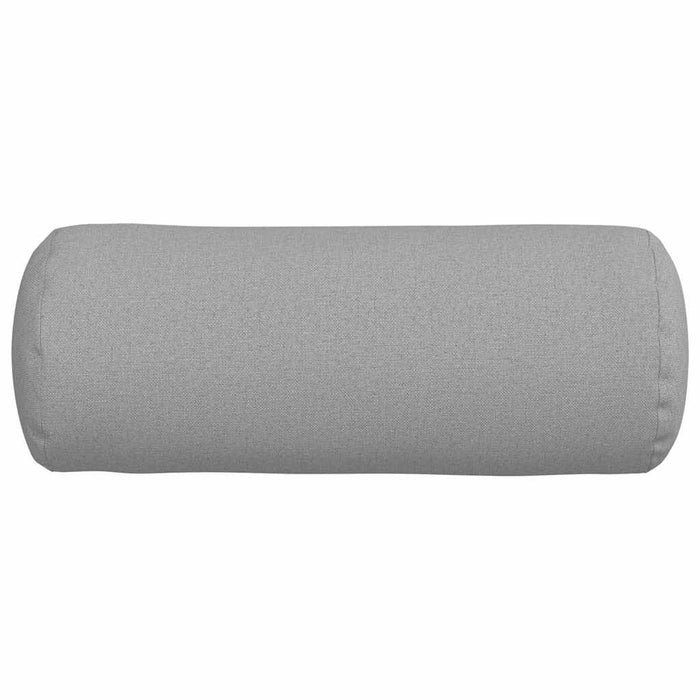 Perne Bolster 2 pcs Gri nori Ø 15 x 40 cm țesătură - WALTI WALTI