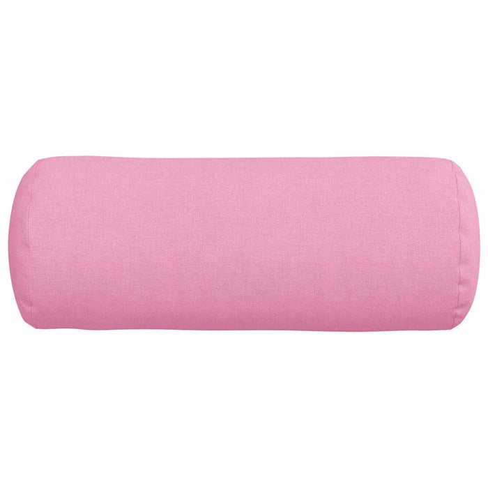 Perne Bolster 2 pcs Roz Ø 15 x 40 cm țesătură - WALTI WALTI