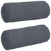 Perne Bolster 2 pcs Gri închis Ø 15 x 40 cm - WALTI WALTI