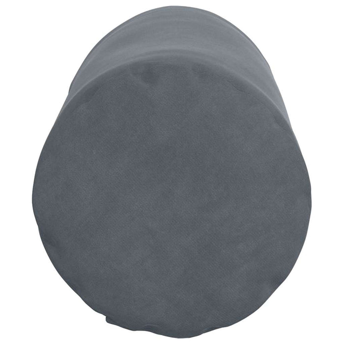 Perne Bolster 2 pcs Gri închis Ø 15 x 40 cm - WALTI WALTI