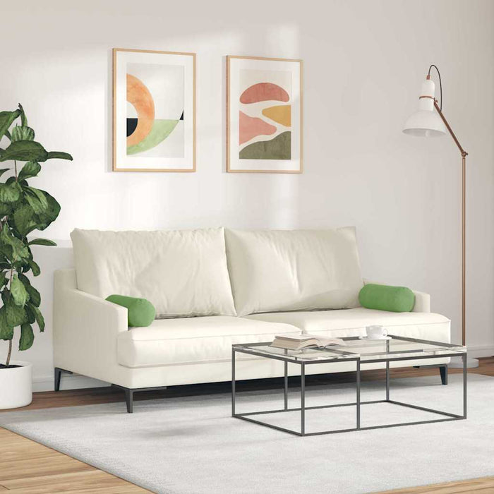 Perne Bolster 2 pcs Verde deschis Ø 15 x 40 cm - WALTI WALTI