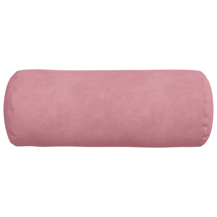Perne Bolster 2 pcs Roz Ø 15 x 40 cm Țesătură din corduroy - WALTI WALTI