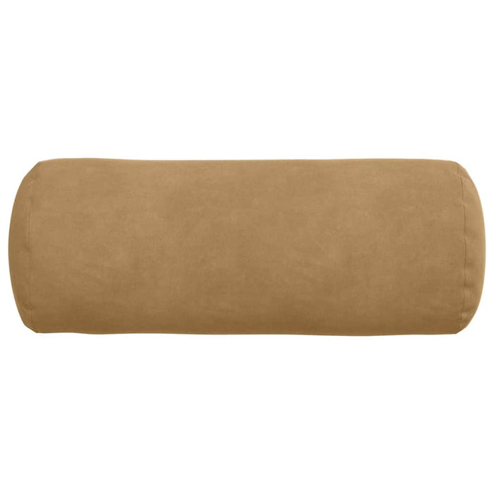 Perne Bolster 2 pcs Maro Ø 15 x 40 cm Țesătură din corduroy - WALTI WALTI