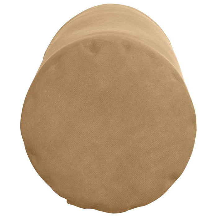 Perne Bolster 2 pcs Maro Ø 15 x 40 cm Țesătură din corduroy - WALTI WALTI