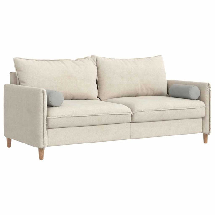 Perne Bolster 2 pcs Gri deschis Ø 15 x 40 cm - WALTI WALTI
