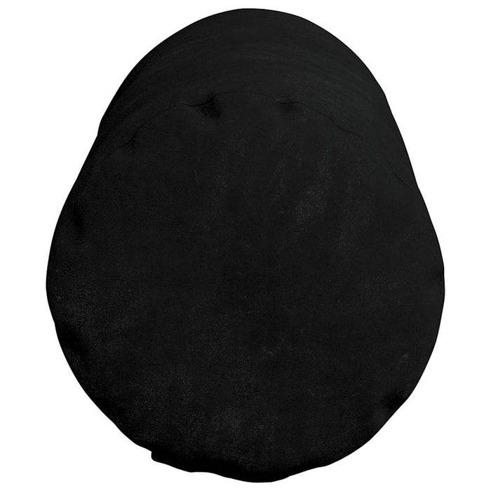 Perne Bolster 2 pcs Negru Ø 15 x 40 cm Țesătură din microfibră - WALTI WALTI