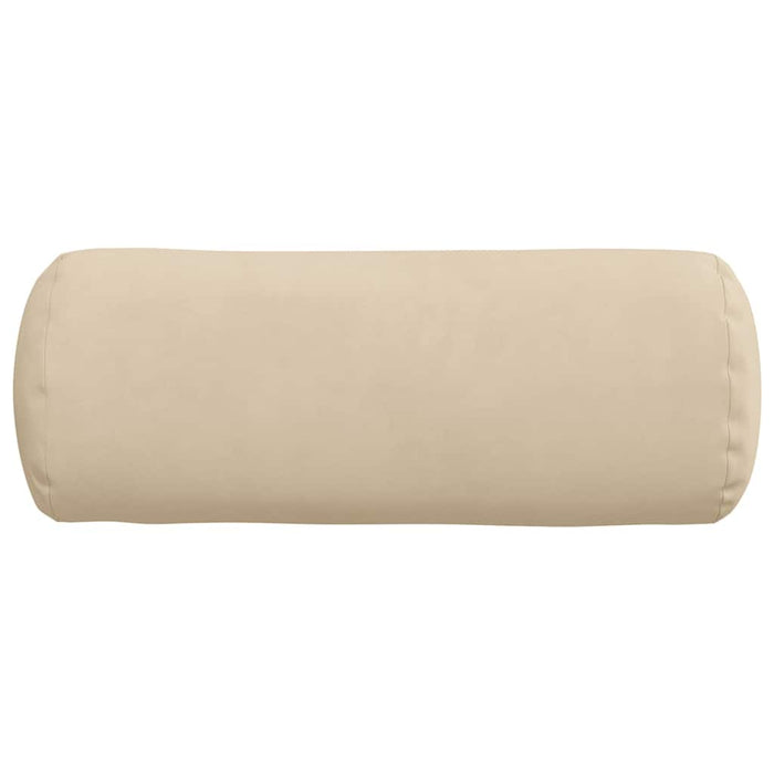 Perne Bolster 2 pcs Crem Ø 15 x 40 cm Țesătură din microfibră - WALTI WALTI