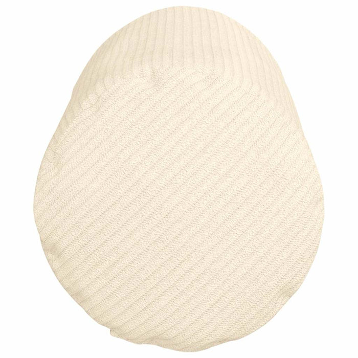 Perne Bolster 2 pcs Crem Ø 15 x 40 cm Țesătură din corduroy - WALTI WALTI