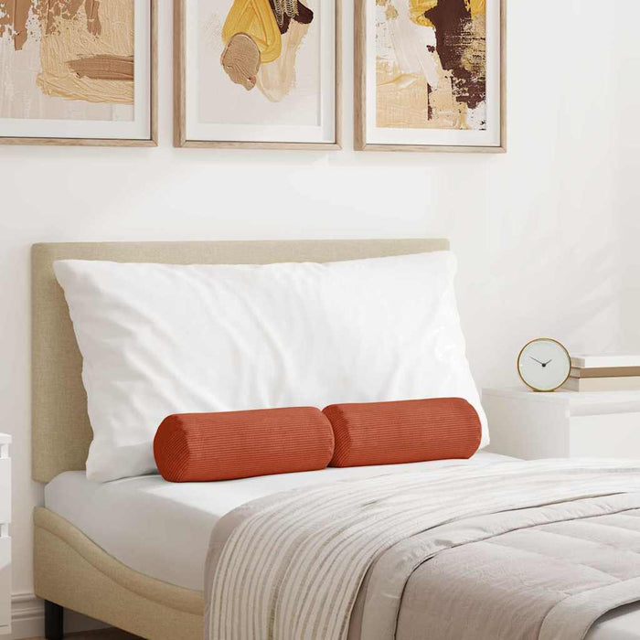 Perne Bolster 2 pcs Roșu portocalie Ø 15 x 40 cm - WALTI WALTI