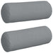 Perne Bolster 2 pcs Gri deschis Ø 25 x 70 cm țesătură - WALTI WALTI