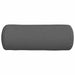 Perne Bolster 2 pcs Gri închis Ø 25 x 70 cm țesătură - WALTI WALTI