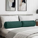 Perne Bolster 2 pcs Verde închis Ø 25 x 70 cm țesătură - WALTI WALTI
