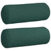 Perne Bolster 2 pcs Verde închis Ø 25 x 70 cm țesătură - WALTI WALTI