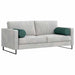 Perne Bolster 2 pcs Verde închis Ø 25 x 70 cm țesătură - WALTI WALTI