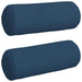 Perne Bolster 2 pcs albastru Ø 25 x 70 cm țesătură - WALTI WALTI