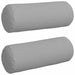 Perne Bolster 2 pcs Gri nori Ø 25 x 70 cm țesătură - WALTI WALTI
