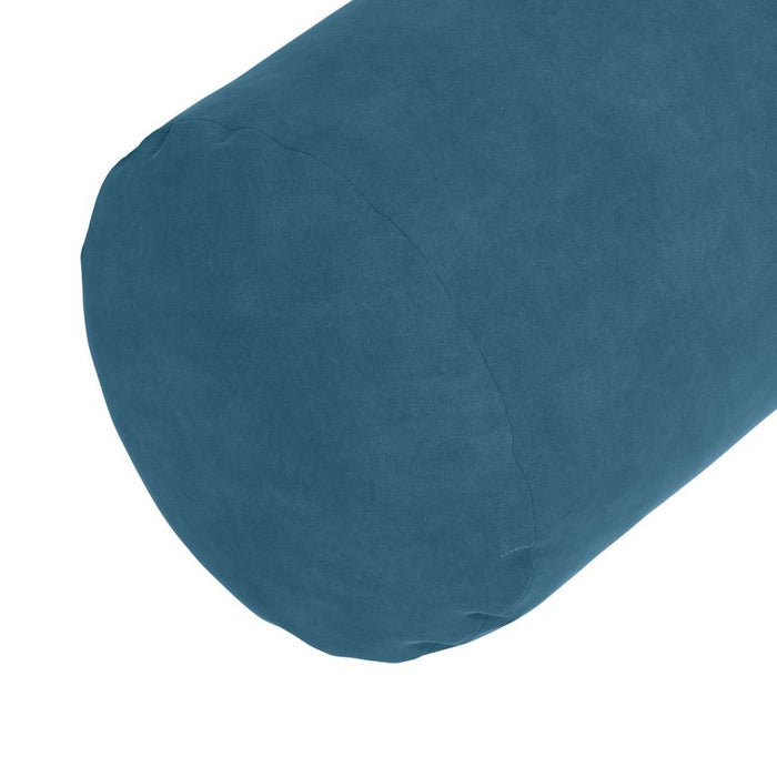 Perne Bolster 2 pcs albastru Ø 25 x 70 cm Țesătură din corduroy - WALTI WALTI